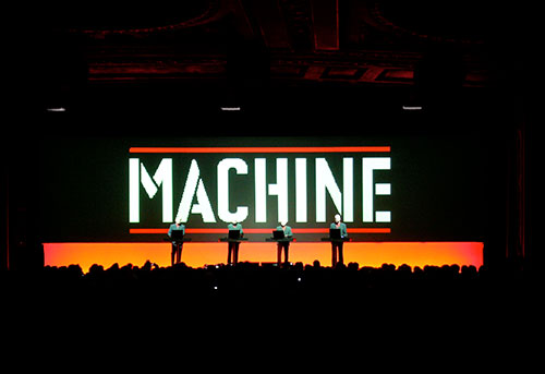 Kraftwerk - Paramount Theater, Seattle. April, 26 2004