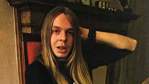 Photograph of Rick Wakeman.